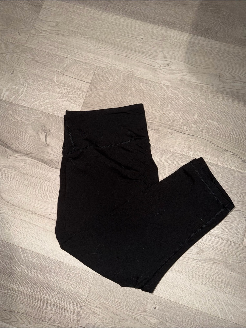 Black Women’s High-Waist Active Leggings